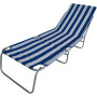 LETTINO SPIAGGIA PRENDISOLE TAORMINA STRIPES 182X58XH25