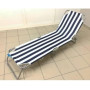 LETTINO SPIAGGIA PRENDISOLE TAORMINA STRIPES 182X58XH25