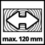 Einhell TC-MS 2112 Troncatrice, Rosso