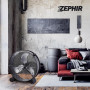 ZDM60CM Ventilatore Industriale da Terra Zephir Professionale con Ruote Struttura Interamente in Metallo Superpotente Pala 60 cm