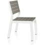 Keter - Sedia da giardino Harmony senza braccioli, Beige/Tortora