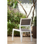 Keter - Sedia da giardino Harmony senza braccioli, Beige/Tortora