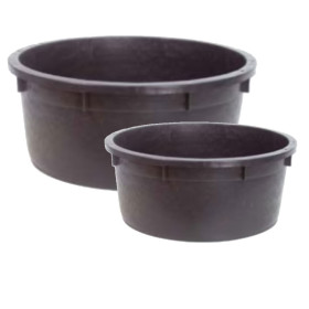 Mastellone Edilizia Basso 150/275 Lt Ø88-110 cm Plastica Robusta – No Manici