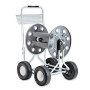 Claber 8900 Carrello Avvolgitubo Jumbo Metallo 4 Ruote Capacità 165 m