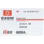 Cilindro 2 ingressi EXEM R9+ nichelato vario