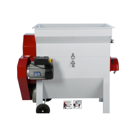 Pigiadiraspatrice semicentrifuga 230ARK20 tramoggia 62x85 cm griglia inox 1,5 HP