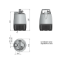 Pompa Sommergibile GXM ZERO Calpeda 0,33 HP: Compatta e Potente