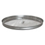BELVIVERE Botte Acciaio Inox 18/10 Fiorettato 150 Litri con galleggiante ad olio, per Alimenti con Predisposizione Rubinetto
