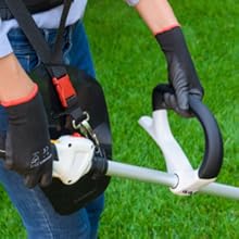 L'impugnatura singola loop permette maggiore maneggevolezza e comodità di lavoro