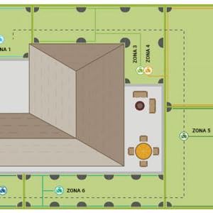 Programmatore di irrigazione easy set logic orbit giardino irrigazione automatica sym