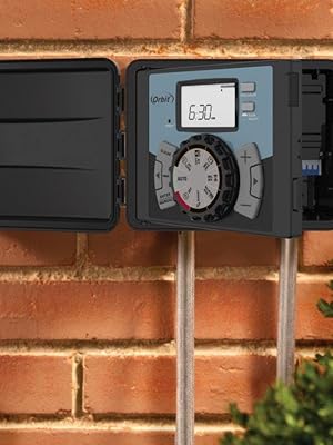 Programmatore irrigazione automatica orbit giardino prato, zone irrigazione